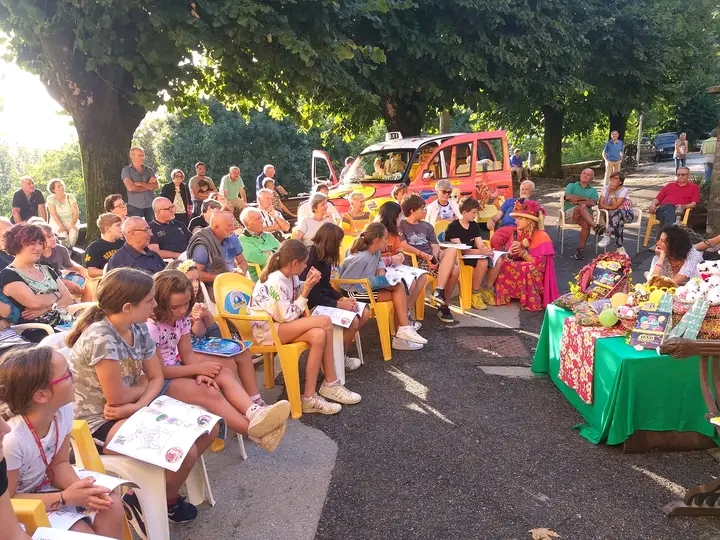 zia Caterina in visita a Calamecca